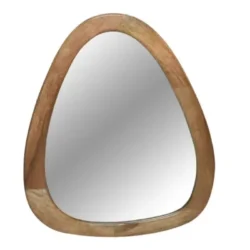 100X84CM STONEY WOOD MIRROR - NATURAL