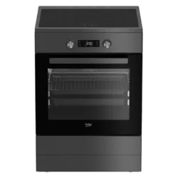 Beko-60cm-Stainless-Upright-Cooker---Induction-Front