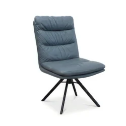 Chelsea Swivel Chair Blue