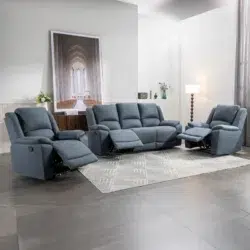 Commander Three Seat sofa with Recliners