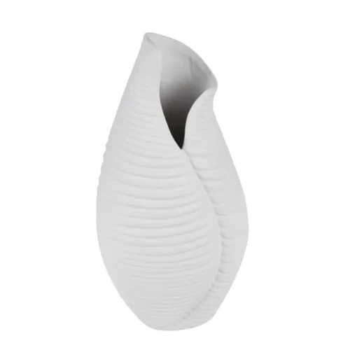 Corets Vase White 12x12x29cm