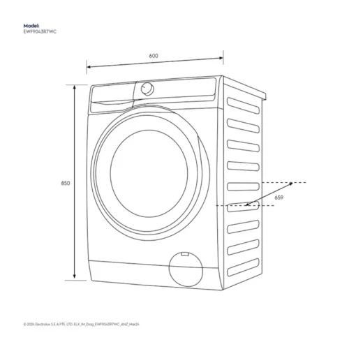 Electrolux Front Load Washer 9kg