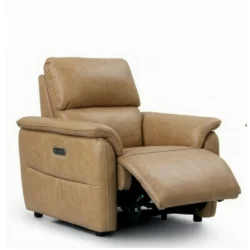 Florence Recliner 1E Tan