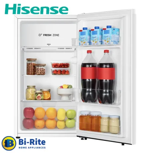 Hisense Bar Fridge White Open