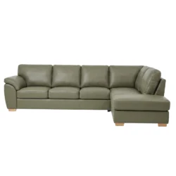 Marius Corner with Chaise - Leather C40