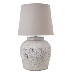 Rustic Ceramic Table Lamp