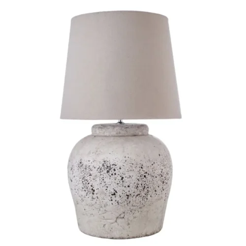 Rustic Ceramic Table Lamp