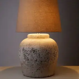 Rustic Ceramic Table Lamp