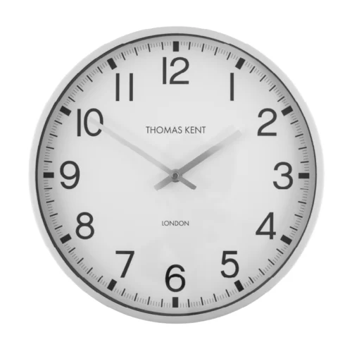 THOMAS KENT Clocksmith Wall Clock 30cm Silver